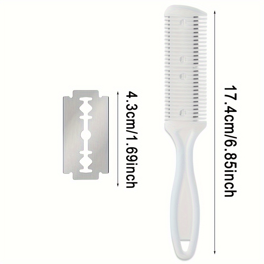 3pcs Professional Trimmer Razor Dual Side Cutting Scissors Set