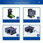 an za punjenje tinte za pg-545 cl-546 545 546 245 246 745 746 xl tinta ip2850 mx495 mg2950 mg2550 mg2450 mg3050 ts3150 tinta za pisač - uključuje boce, igle i za čišćenje