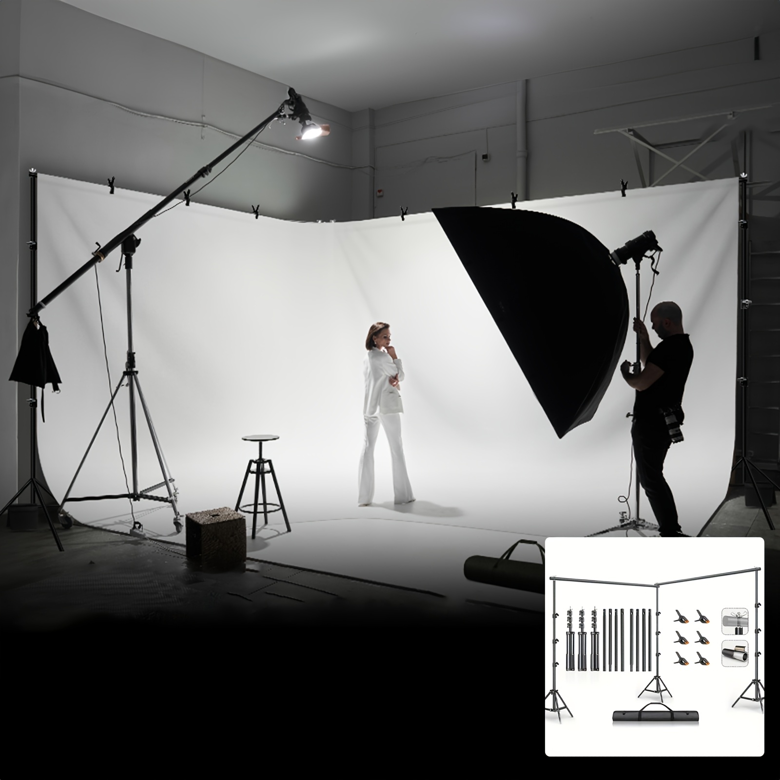 Product Photography Studio Lighting Setup For Family Portraits