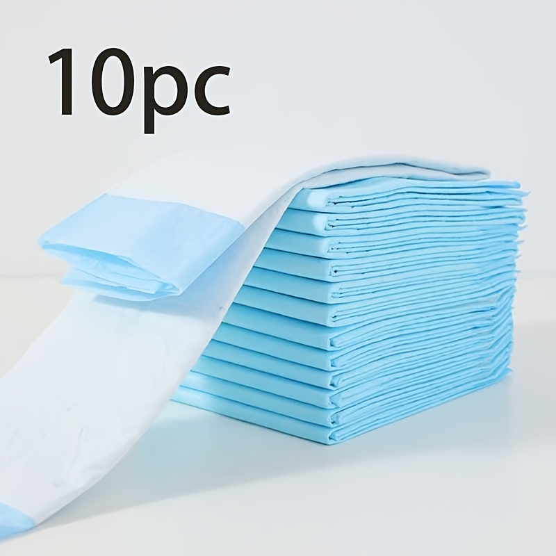 Image of 10pcs Random Color Pet Urine Pads, Small Dogs, Cat Training Urine Pads, Disposable, Absorbent And Odor-removing Urine Pads, Essential For Households With Pets