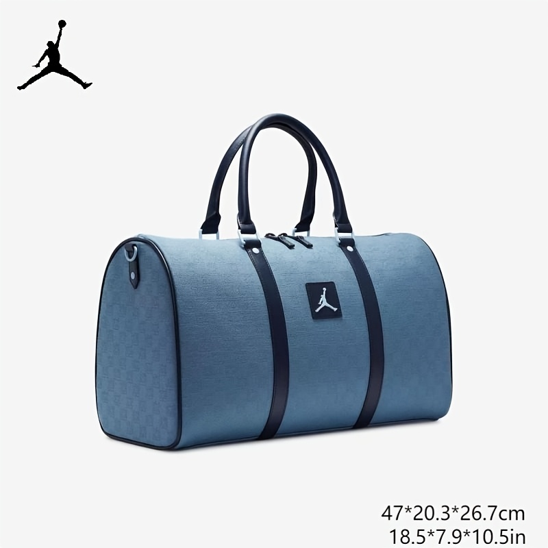Jordan Adjustable Shoulder Strap Crossbody Bag, Single Shoulder Bag, Tote Bag, Regular Men'S Style in Blue