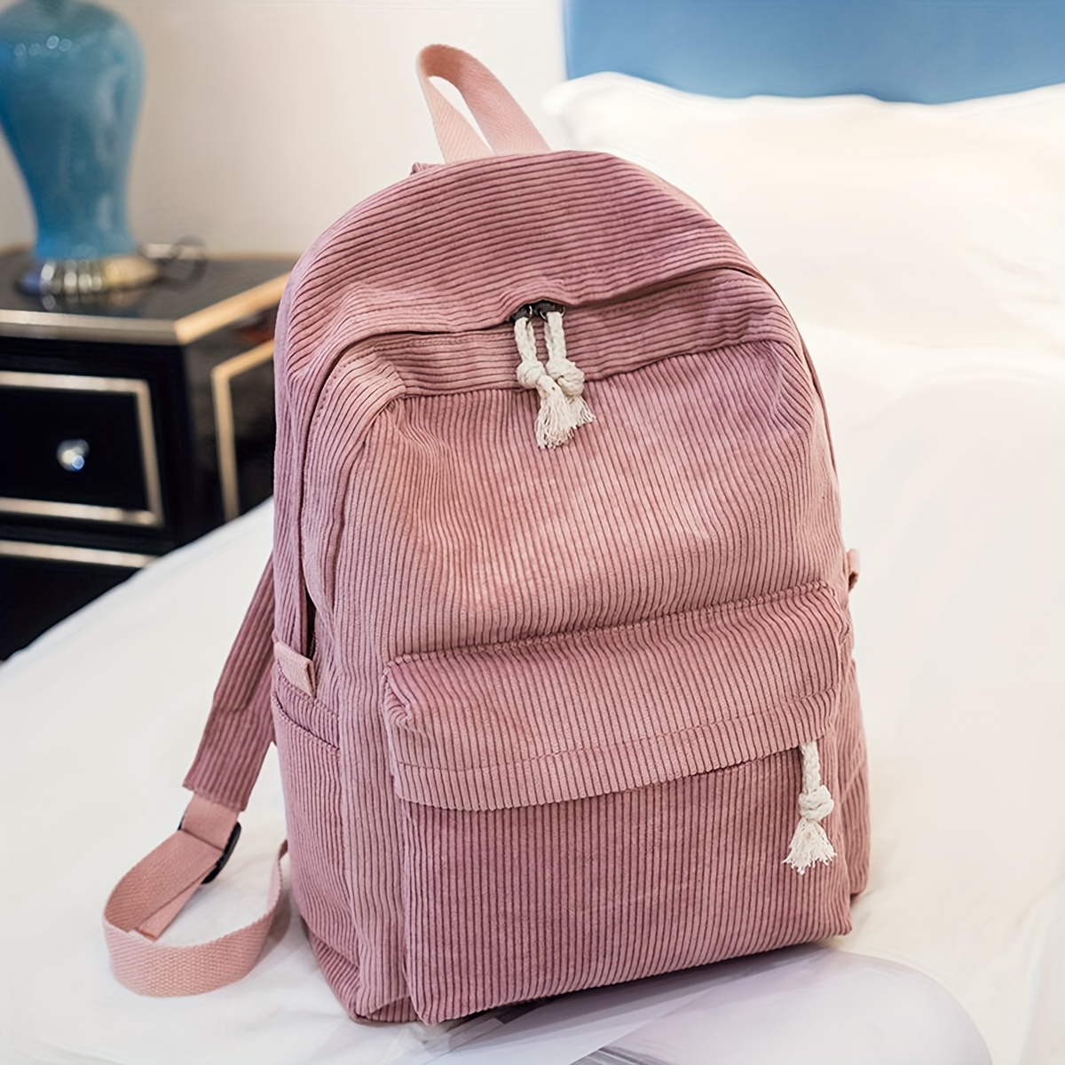 

1pc Simple Fashion Backpack, Casual Students School Bag
