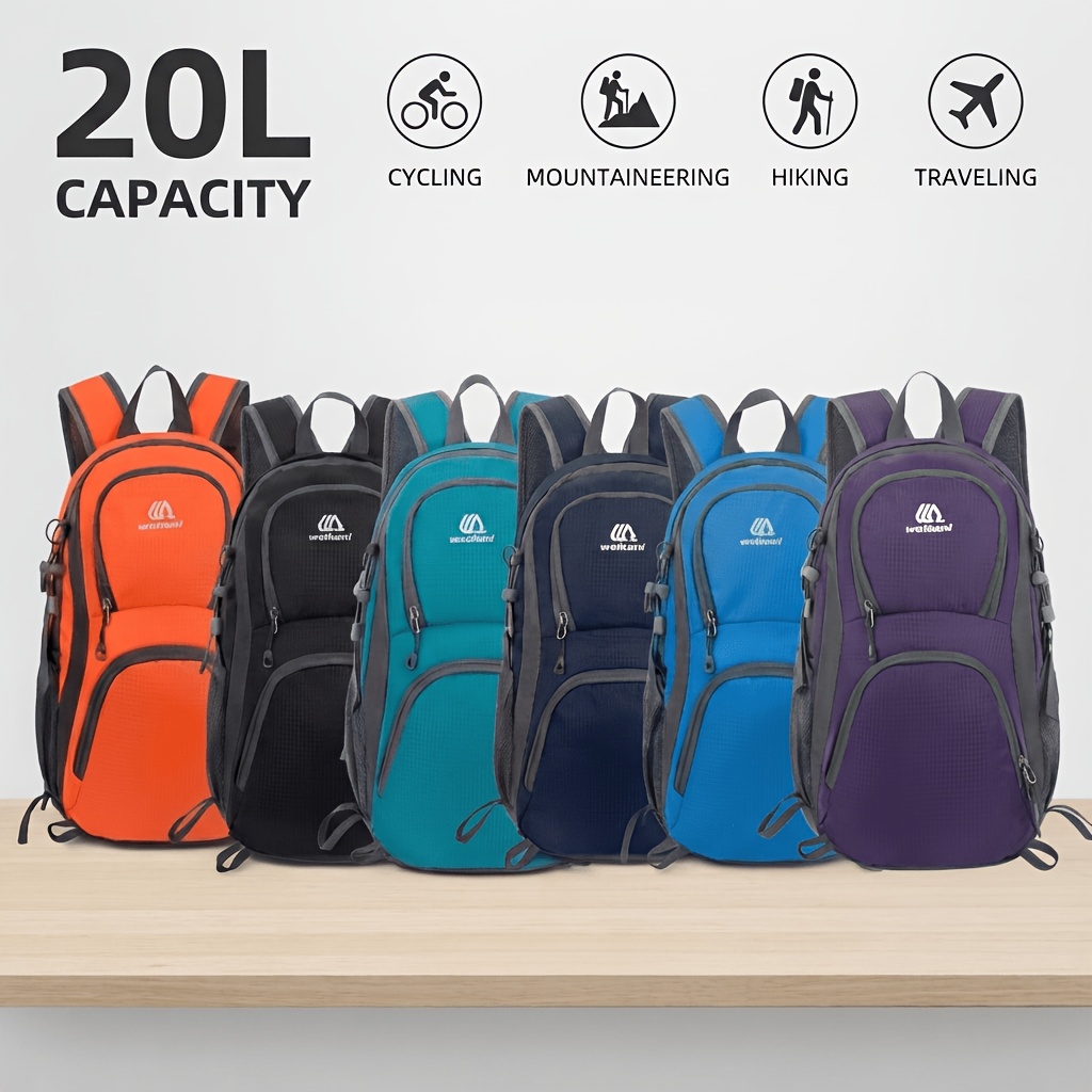 20l hiking backpack sold on Temu United States