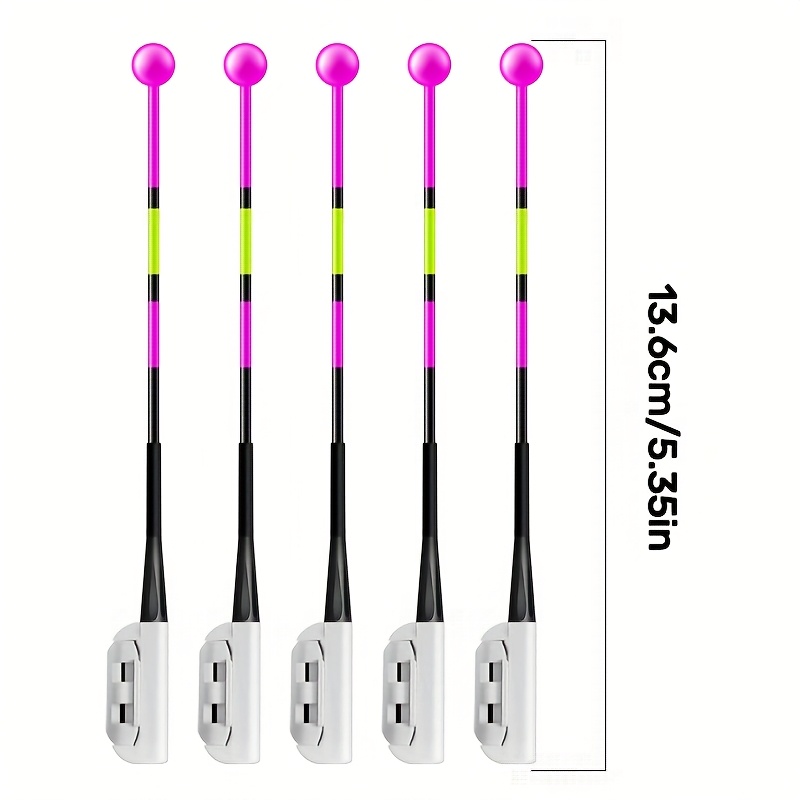 TEMU 5 Lights Designed For Fishing Indicators, Suitable For Sea, Raft, And Platform Fishing. Feature Gravity Sensing That The Color Of When A , Ensuring High Visibility. (battery Not Included)