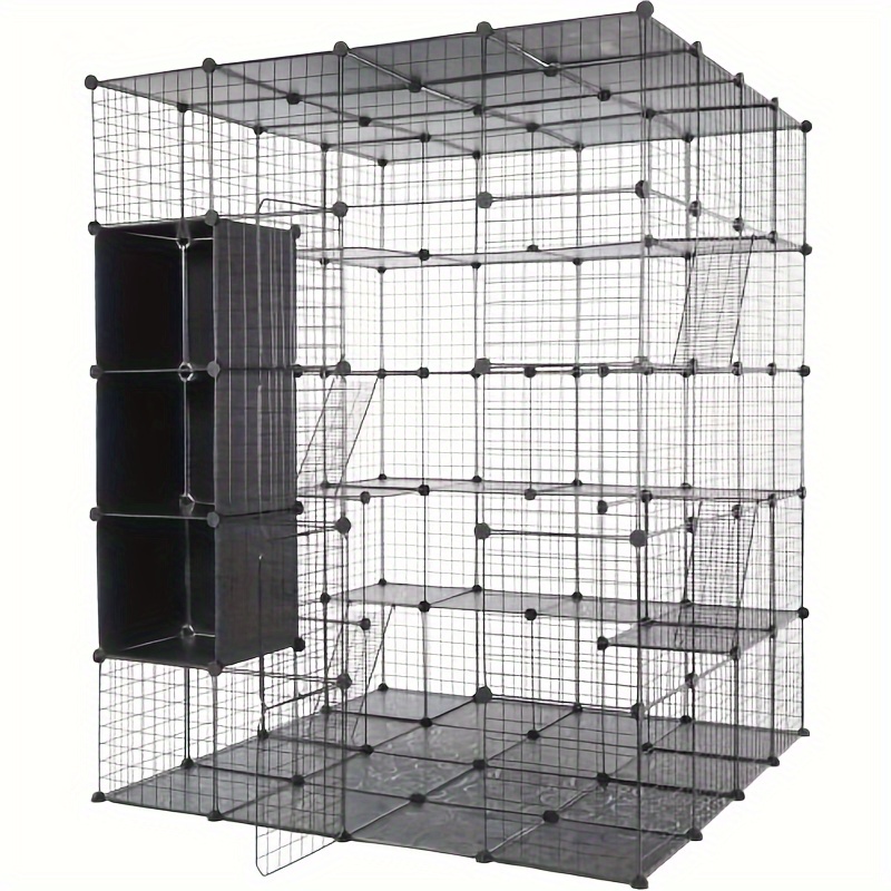 

Gardnfun Cat Diy Cat Enclosures Metal Cat Platforms - 5 Cat Kennel Houses