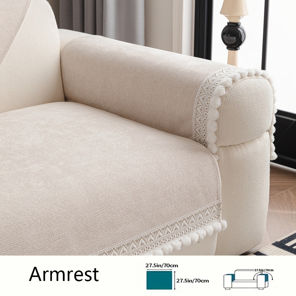 TEMU []1pc High-end Sofa Cushion, Suitable For , Pet-friendly, Furniture Protection Cover, Fits For All Sofas, Machine Washable, Hand Washable, Ideal