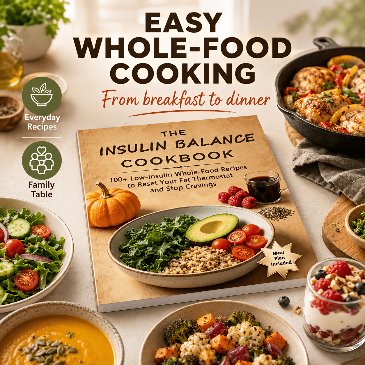 the insulin balance cookbook 100 low insulin   recipes to reset your fat thermostat and stop   details 3
