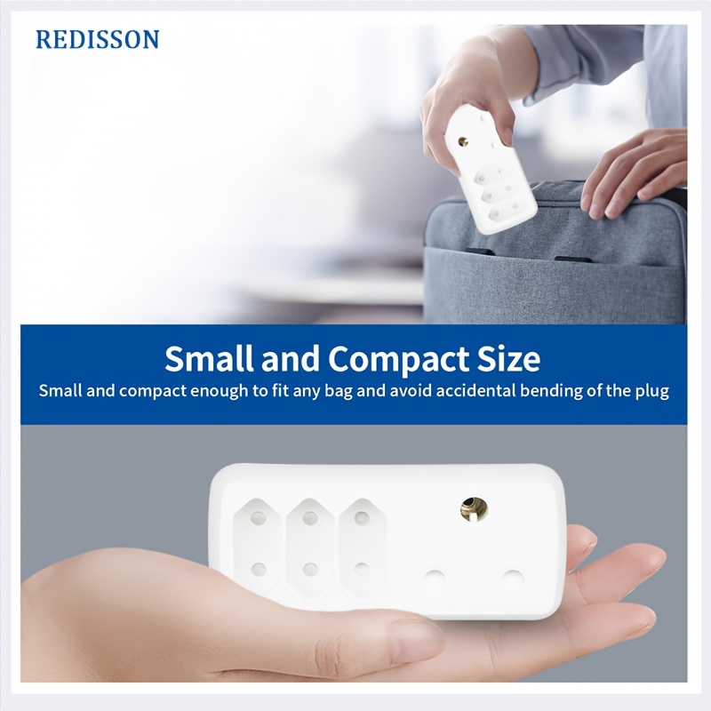 4pcs south african plug converter with 1x3pin 3x euro plugs voltage 220 240v portable power adapter suitable for travel   short circuit     Product details 3