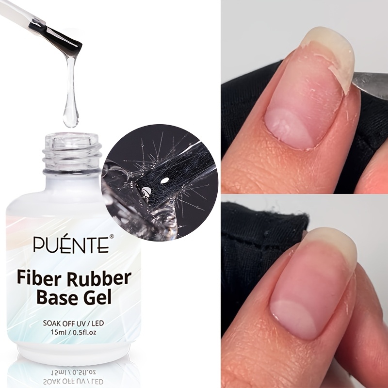Image of 15ml Quick-build Fiberglass Gel For Broken For Nails, Rubber Polish For Nail Reinforcement And Construction, Hypoallergenic, Alcohol-free, Soak-off For Nail Varnish