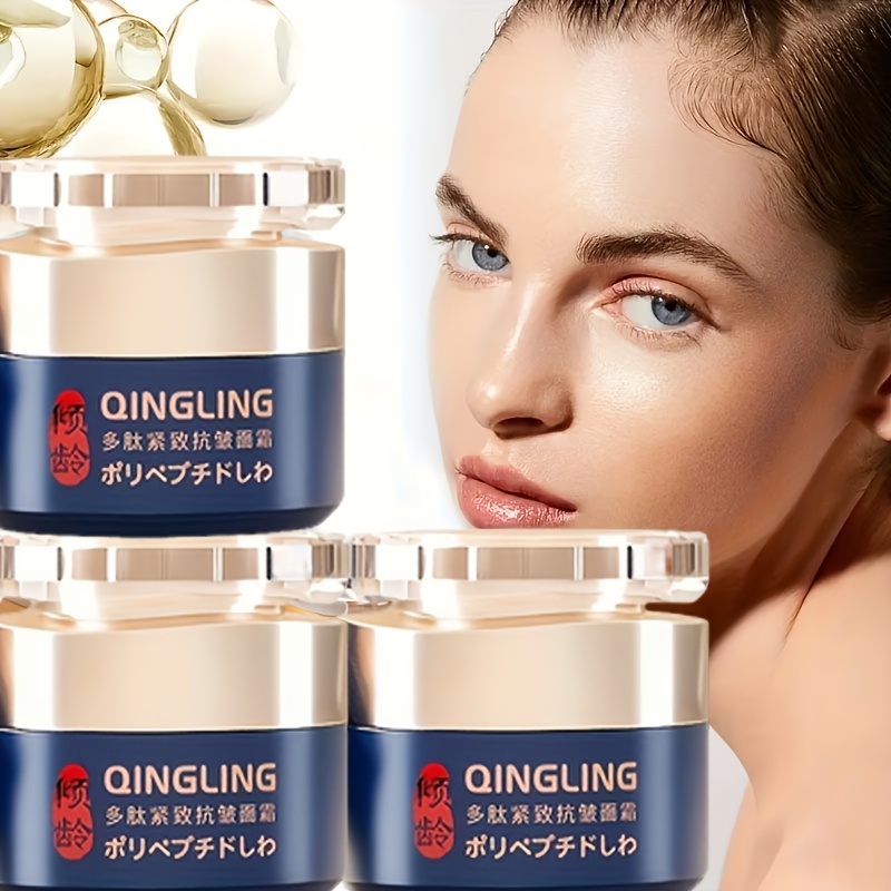 2pcs Castor Oil Moisturizing Face Cream, Rich In Collagen, Can And Skin For A Long Time, Enhance Skin Tightness And . A Perfect Gift For Women On Valentine's Day And .