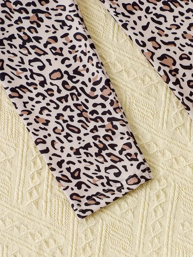 Emmiol Spedizione Gratua 2026 Set Tuta Con Stampa Leopardata Leopardato XL Di Abi Da Due Pezzi Nel Negozio Online. | EMMIOL - Foto 4