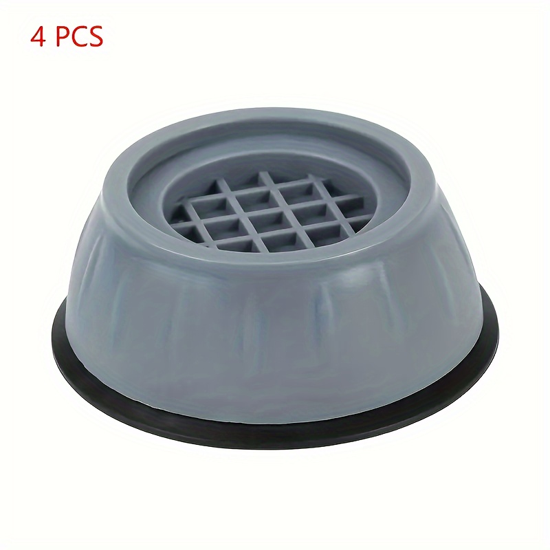 4pcs set anti vibration pads washer dryer pedestals noise dampening protects laundry room floor anti vibration pads for washing machine laundry accessories details 5