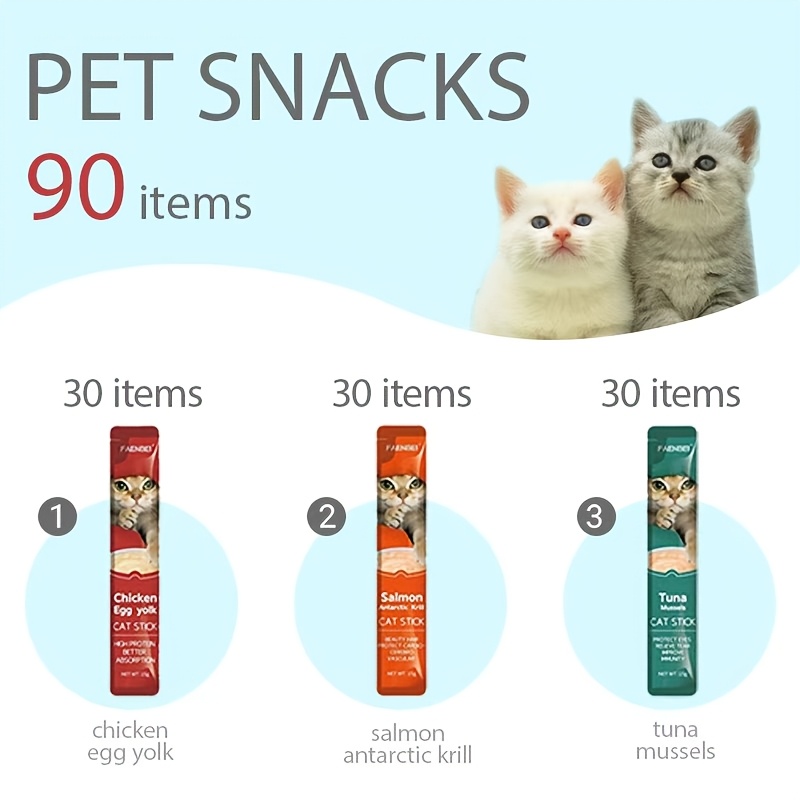 TEMU Cat Treats With Tuna & Shrimp That Cats Resist | 99% Approval Rate! | High Protein Snacks For Training | Grain-free Assortment Featuring 3 Flavors