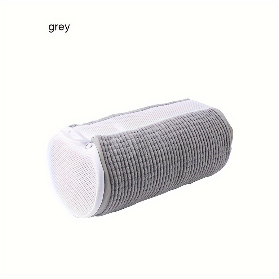 Multifunctional Lazy Shoe Washing Bag with Zipper, Cleaning Shoes, Socks,  and Insoles in One, Plush Shoe Washing Artifact, Washing Machine Special