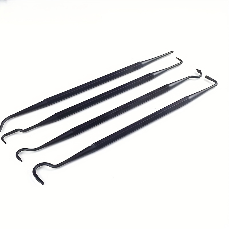 TEMU Car Detailing Kit: Premium Wire Brushes & Durable Nylon Picks - Dual-ended For Versatile , No Power Needed