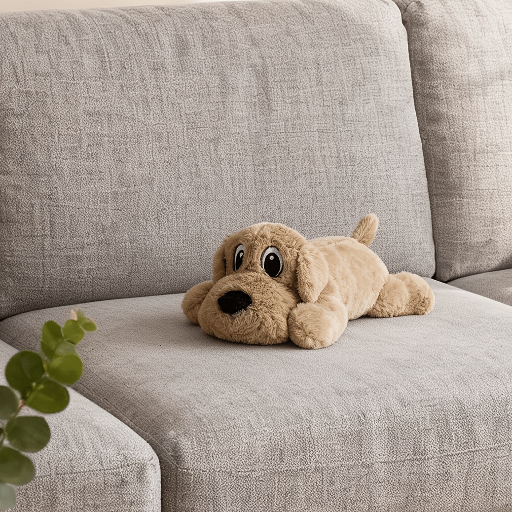 Image of Interactive Chew Toy For Dogs, Canine Companion Toy, Realistic Plush Dog, Suitable For Small, Medium, And Large Dogs, Plush Toy, Large Plush Toy, Comfortable Plush Toy, Halloween, Christmas Gift