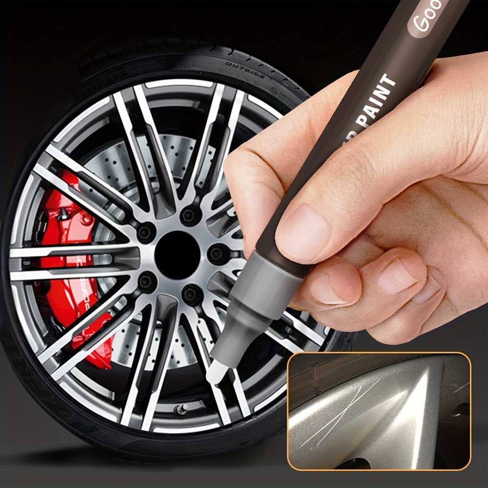

1pc Touch Up Paint Wheel Scratch Fix Cars Rim Scratch Repair Pen Portable Quick And Easy For Car Wheel