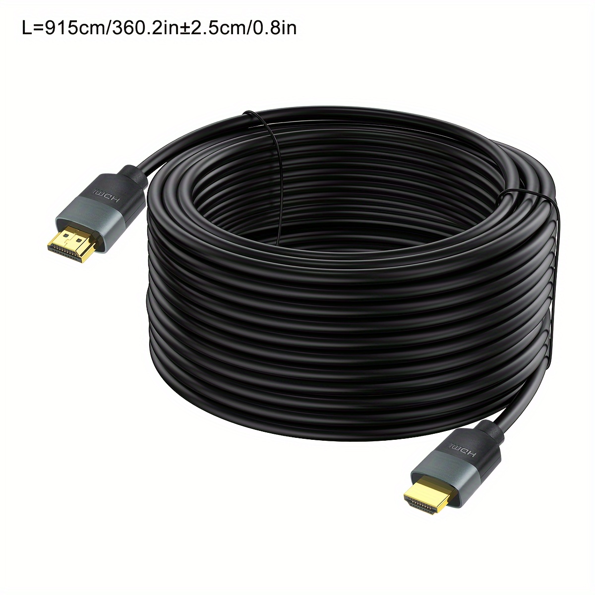 I-zclive Hdtv Cable, High Speed Hdtv Cable, Hdtv Male To Male Cable, Hdtv Cable 4k@60hz, 3d, 2160p, 1080p, Arc, Hdr, Hdtv Cable For Monitors, Ps, Uhd Tv And Pc Monitors