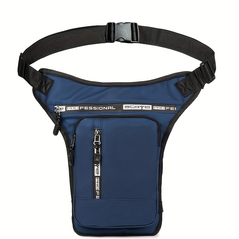 Unisex Neutral Waist Bag for Running, Lightweight Multifunctional Phone Pouch, Mini Crossbody Leg Bag [Random Zipper Label Letters]