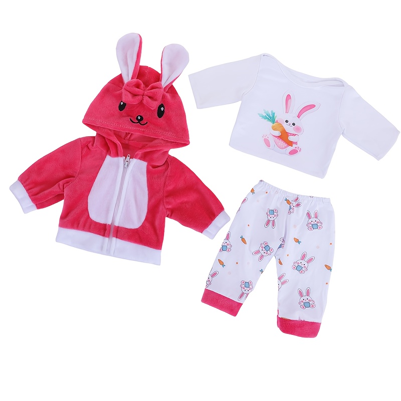 Image of Casual Doll Clothing Set | - Design, Soft Polyester Fabric, Bright And Coordinated Colors, Top Festival Gift For Kids, To Parent-