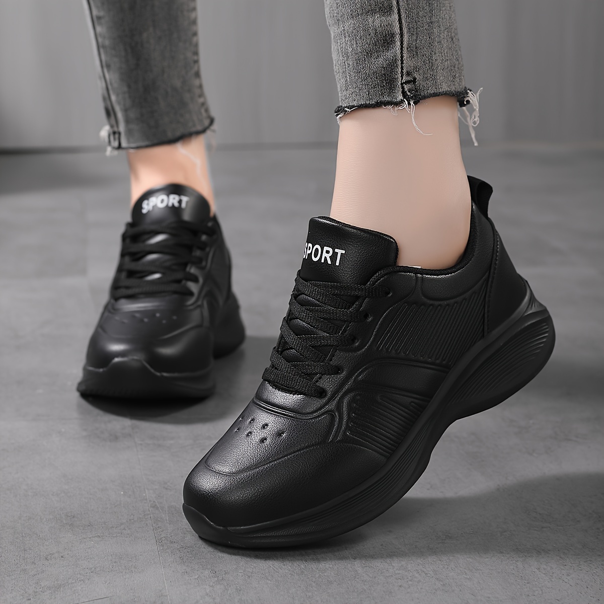 [Sneakers] Women'S Casual Athletic Shoes, Women Shoes Lace-Up Travel Shoes  * Wearable Student Running Shoes Flat Single Shoes Fashion Casual Athletic  Women Shoes