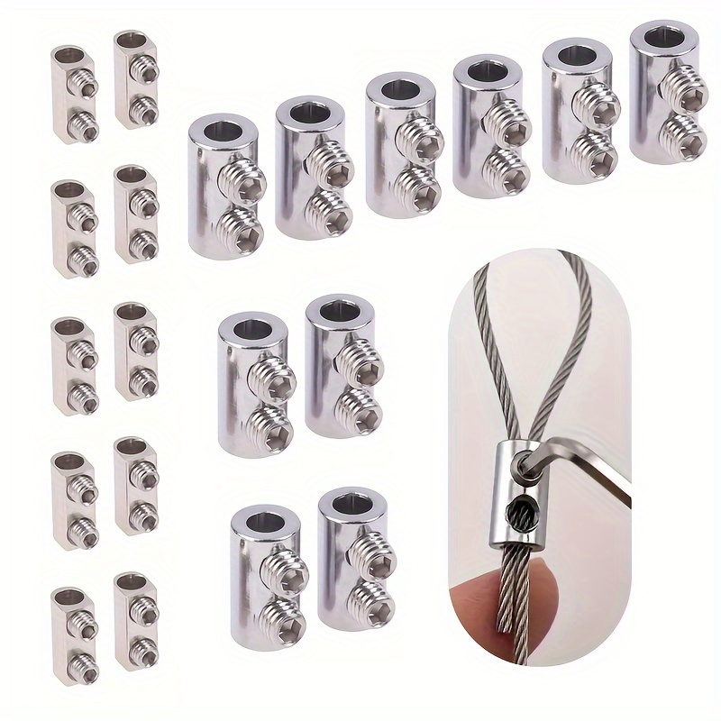 

10pcs Steel Clamps - -locking Fasteners, Double Tightening, Telescopic & , Locks For