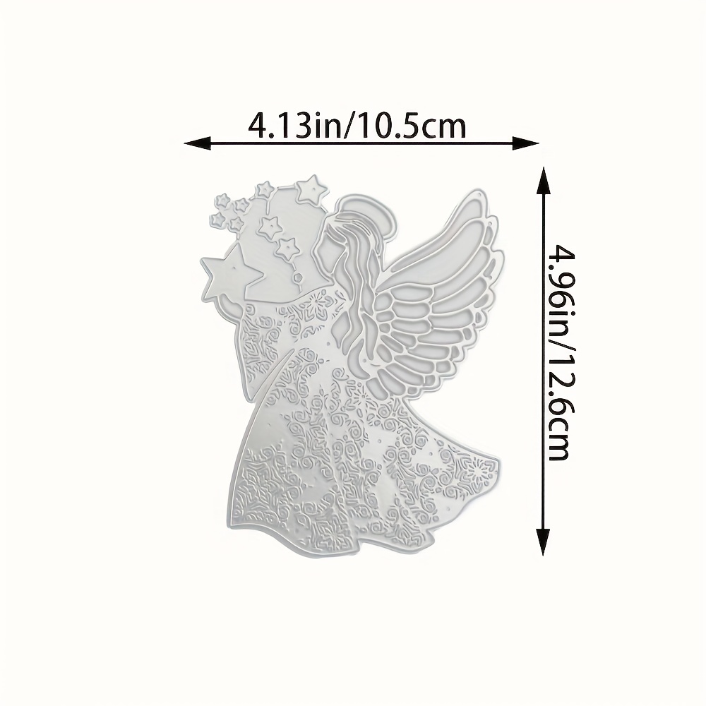 Girl Wings Metal Cutting Dies - Professional Template, Handmade Greeting Card Tools And Home Decoration Craft Kit