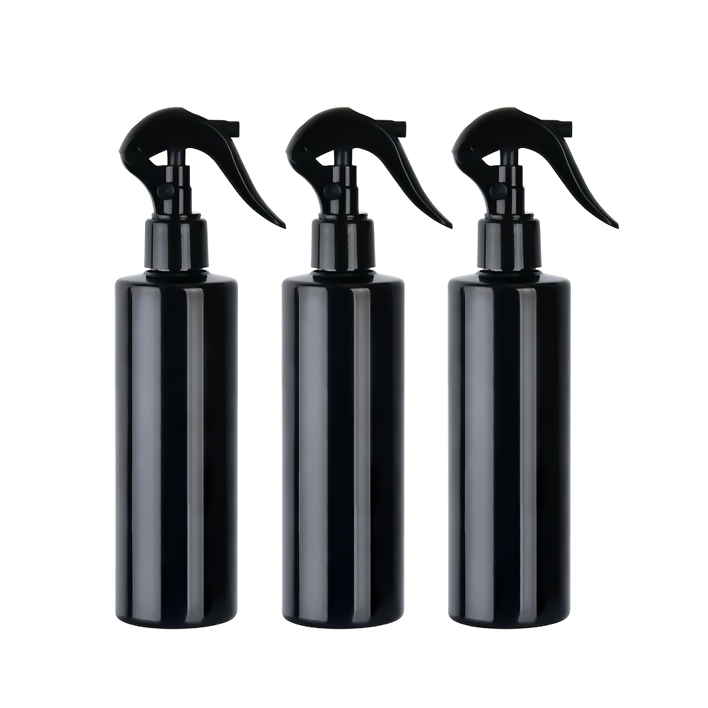 TEMU Set Of 3 Plastic Spray Bottles, Each 8.45 Ounces, Designed For Misting Cleaning Solutions, Refillable And Adjustable, Suitable For Cleaning