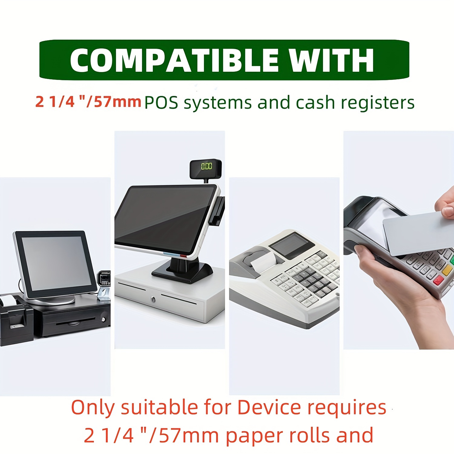 Thermal Receipt Paper Rolls 2 90 Gsm Temu