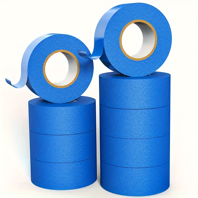 

Blue Painter's Tape: 5/9/12 Rolls Of Concealing Tape With Adhesive Backing, Ideal For Home, Office, School, Diy Art, Crafts And Labels - 0.94 Inch Feet