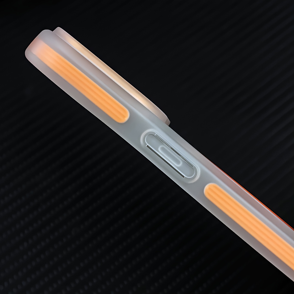 Magnetic shockproof case with ring stand for iPhone, matte back protective cover_voghion.com