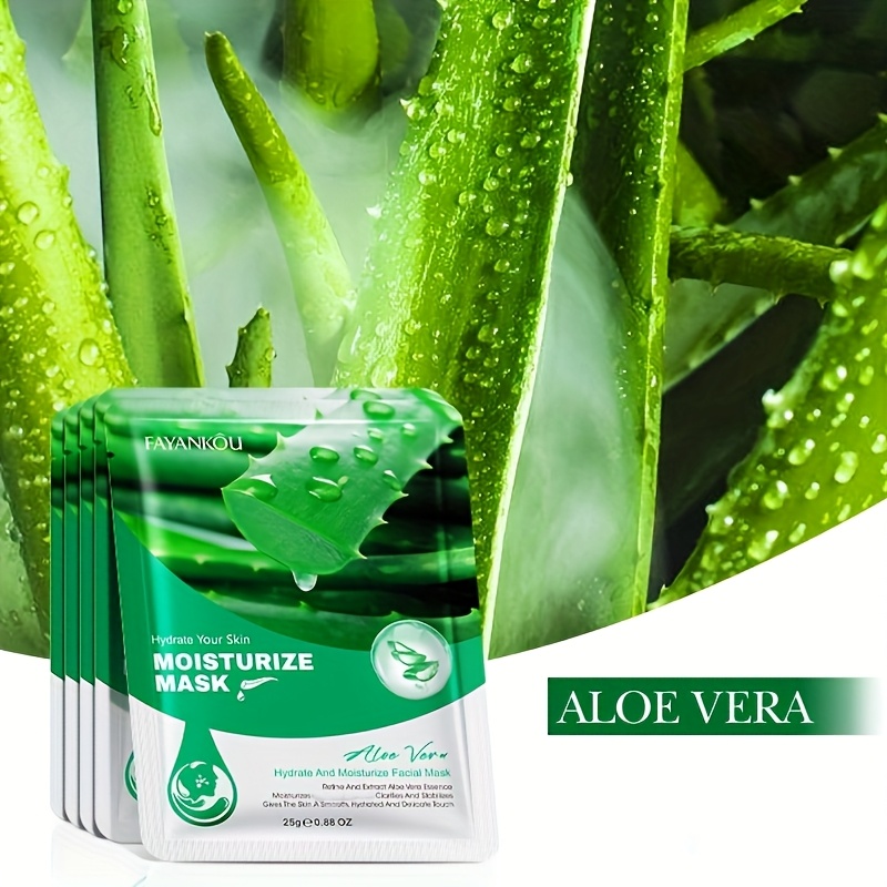 aloe vera gesichtsmaske 8 stck feuchtigkeitsspendende - Temu Germany