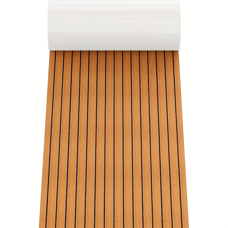 TEMU Ponte per Barca in Schiuma EVA Teca Fai-Da-Te - Impermeabile, dai UV, Tappetino Autoadesivo per Yacht & Pontoni - Installazione Facile, Duraturo