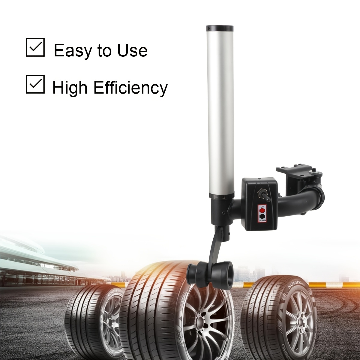 Image of Arm Auxiliary Mounting Tire Changer Machine Assist, Heavy-duty Bead Breaking Right Helper Auxiliary Arm For Tire Changing, Wheel Repair Assist Elbow Accessories, Tire Change Removal