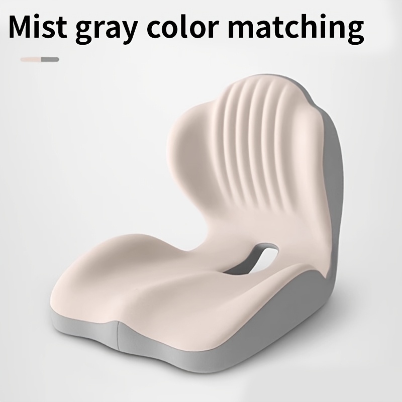 item picture Integrated Hip & Lumbar Support Pillow, Ergonomic Memory Foam, High-Strength Back Support, Breathable, for Home, Office, Study, Living Room, Car, Work & Daily Use, Seat Cushion for Long Sitting, Back Support for Work Chair, Office Chair Cushion