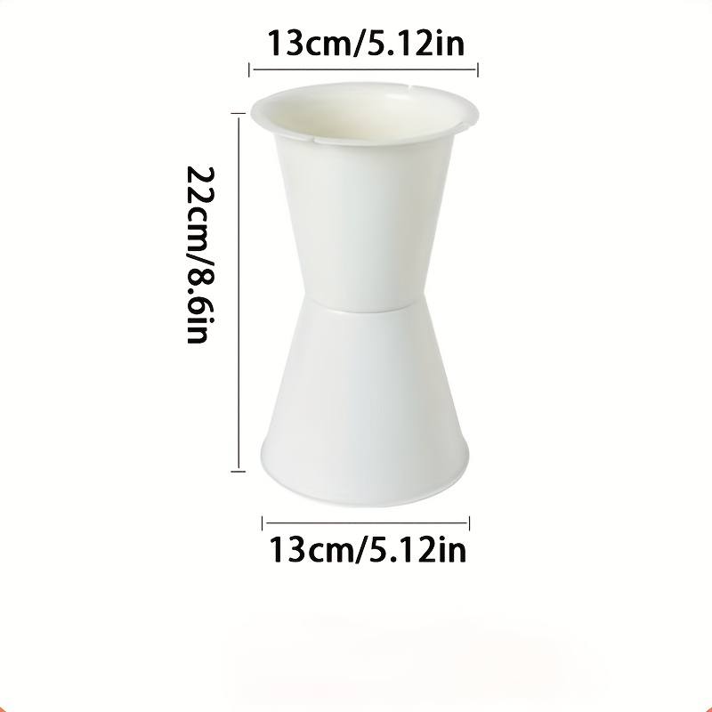 6pcs Flower Arrangement Base, Flower Arrangement Tubes, Flower Packaging Inner Liners For Securing , Flower Packaging Materials, Flower Packaging Molds, Requires Use With Floral Foam