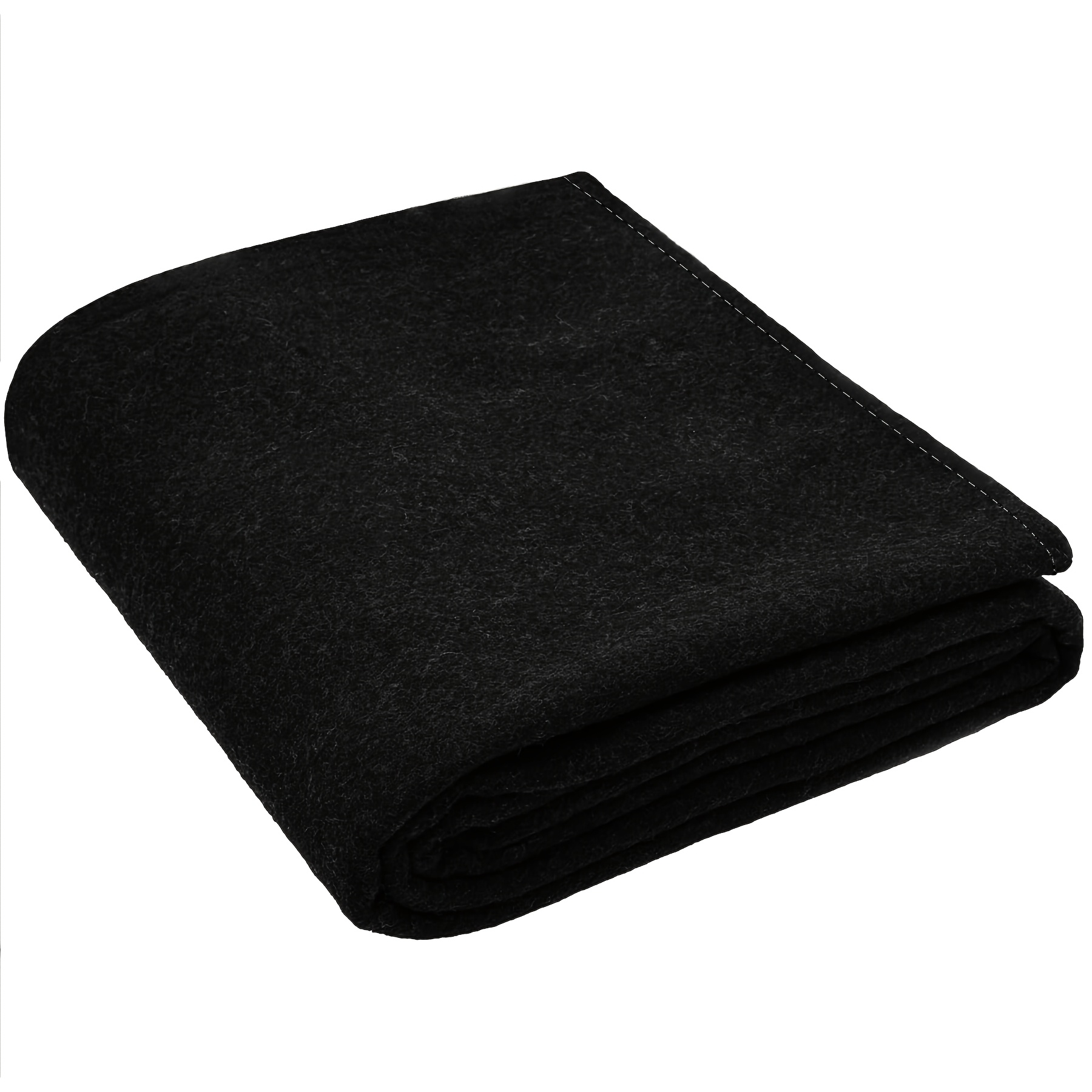 TEMU Wool Blanket - Warm, Thick, 100% Washable, Best Wool Blanket For All Season, Camping, Hiking, Outdoors, Picnics, Travel, Large 57in X 88in