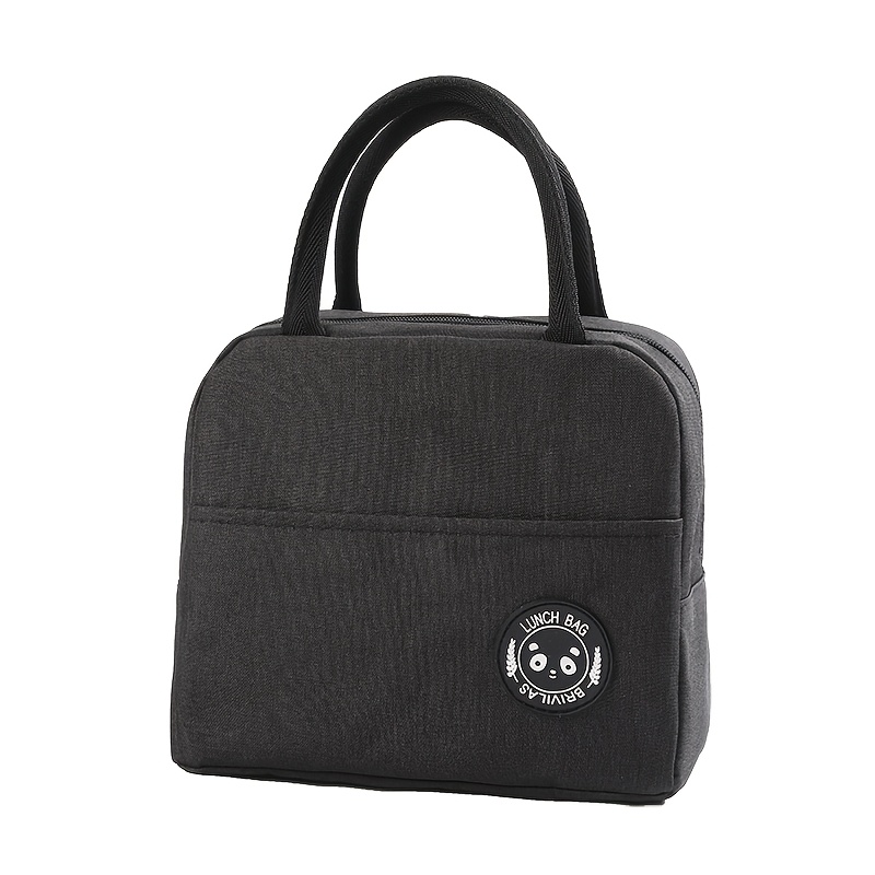 TEMU 1 ud. Bolso pequeño de para mujer, bolsa de almuerzo aislada portátil, bolso tipo tote pequeño reutilizable para refrigerar el almuerzo,