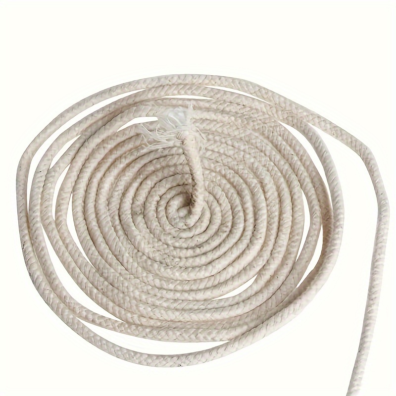 A Roll Of Cotton Wick Measuring 4mm*2m. Used For Replacing Wicks In Oil And Alcohol, As Well As For Homemade Candle Additions