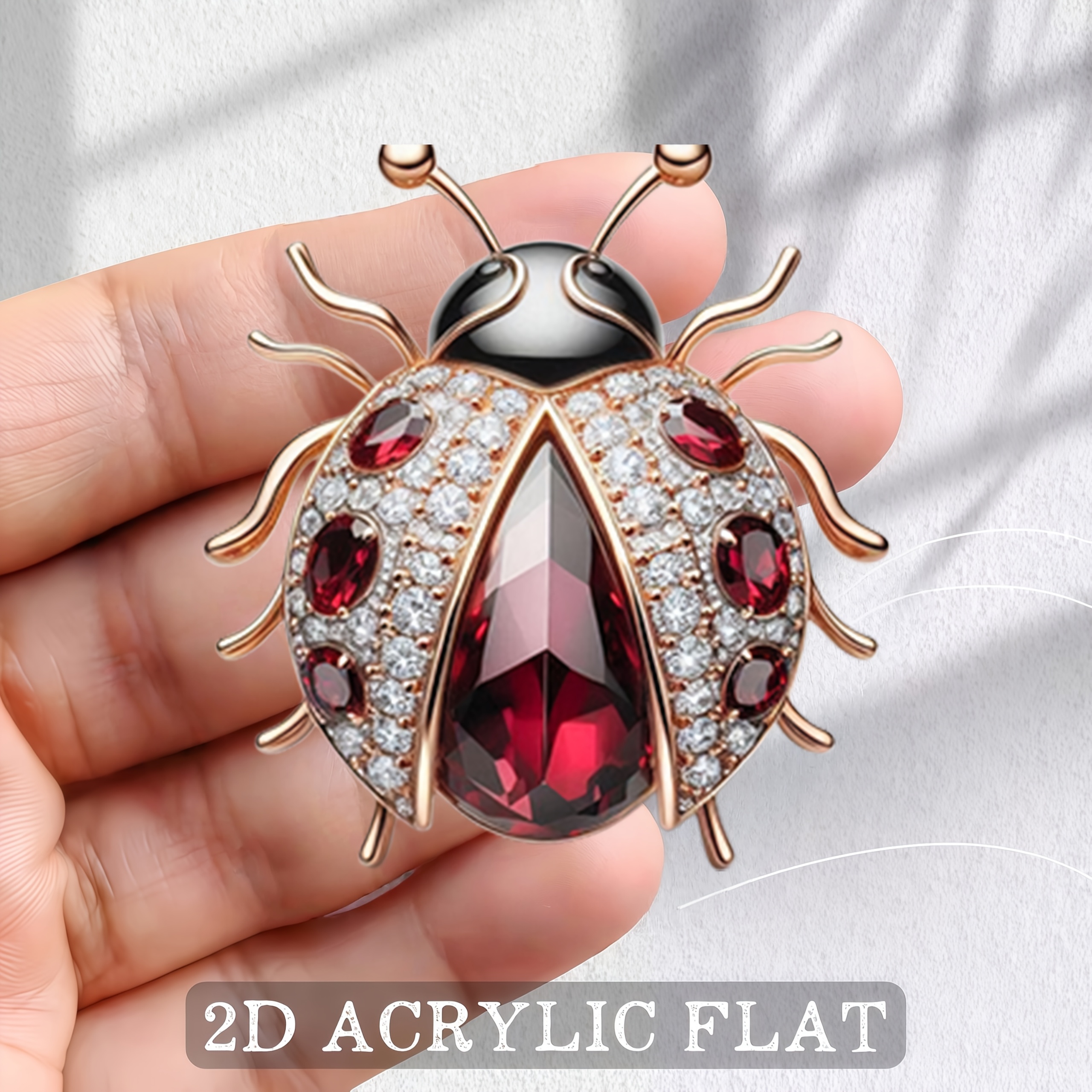 TEMU 1pc 2d Flat Printed Refrigerator Magnetic Decorative Sticker, Refrigerator Magnet. Features Bright, Long-lasting, Fade-resistant Colors. Strong