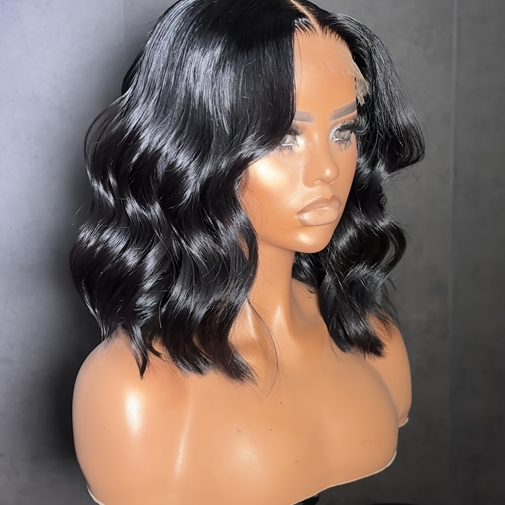 14 inch looking short bob wig 13x4 hd lace front - Temu