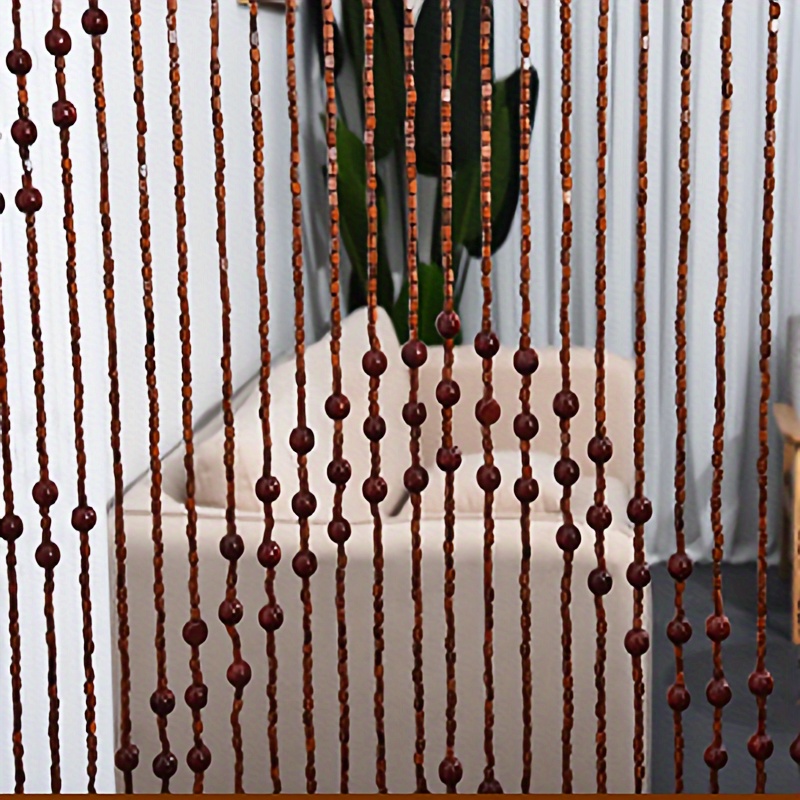 vintage bamboo beaded door curtain themed arts Temu Kuwait