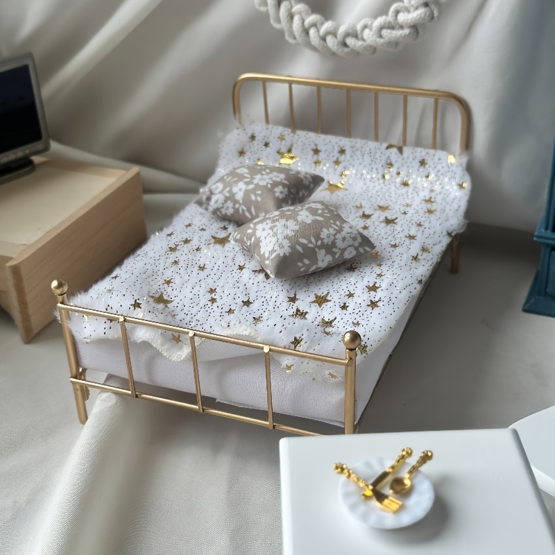 Matelas Miniature 1:12 Pour Maison De Poupée Melody Jane - Accessoire Literie Détaillé, échelle 1/12