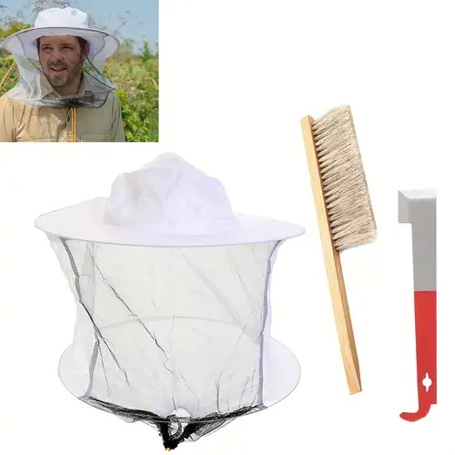 Kit d'outils d'apiculture, 7 pièces par ensemble d'équipement d'apiculture, brosse à abeille, fourchette de débouchage, outils d'apiculteur pour fournitures d'apiculture, kit de démarrage Kit d'outils d'apiculture, 7 pièces par ensemble d'équipement d'apiculture, brosse à abeille, fourchette de débouchage, outils d'apiculteur pour fournitures d'apiculture, kit de démarrage