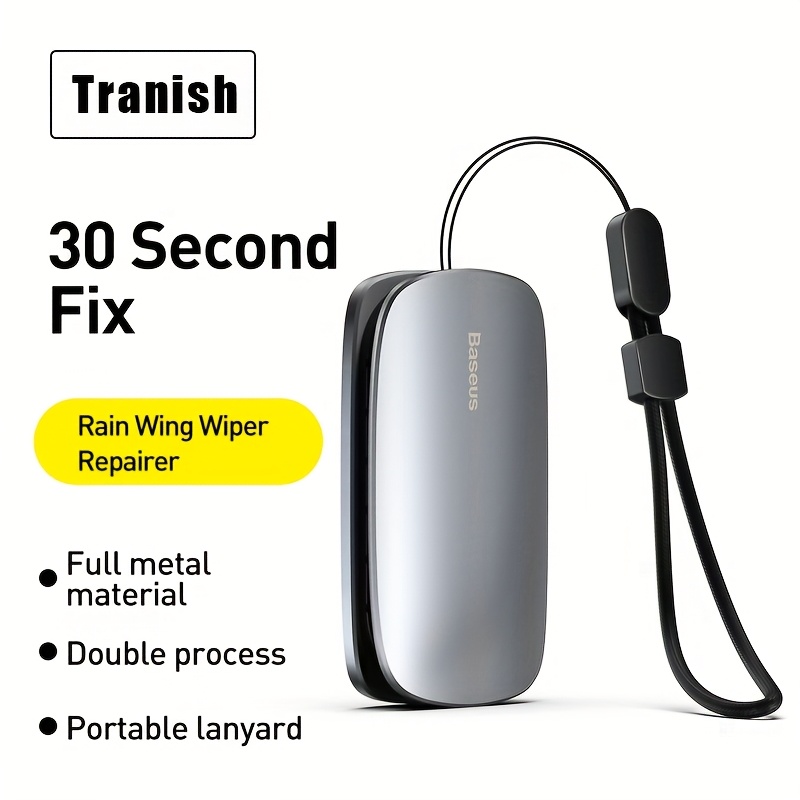 TEMU Car Wiper Blade Repair Universal Auto Windshield Wiper Tool Car Windshield Wiper Blade Repair Kit Accessories