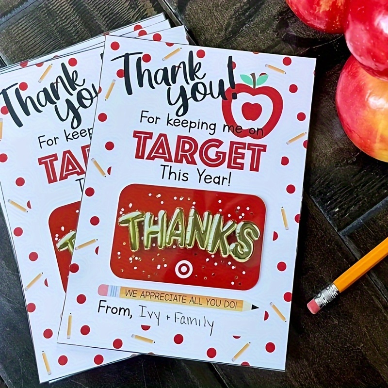 

Holder: Thank You For Keeping Me On Track This Year! - Perfect Teacher Gift Or Party Decor