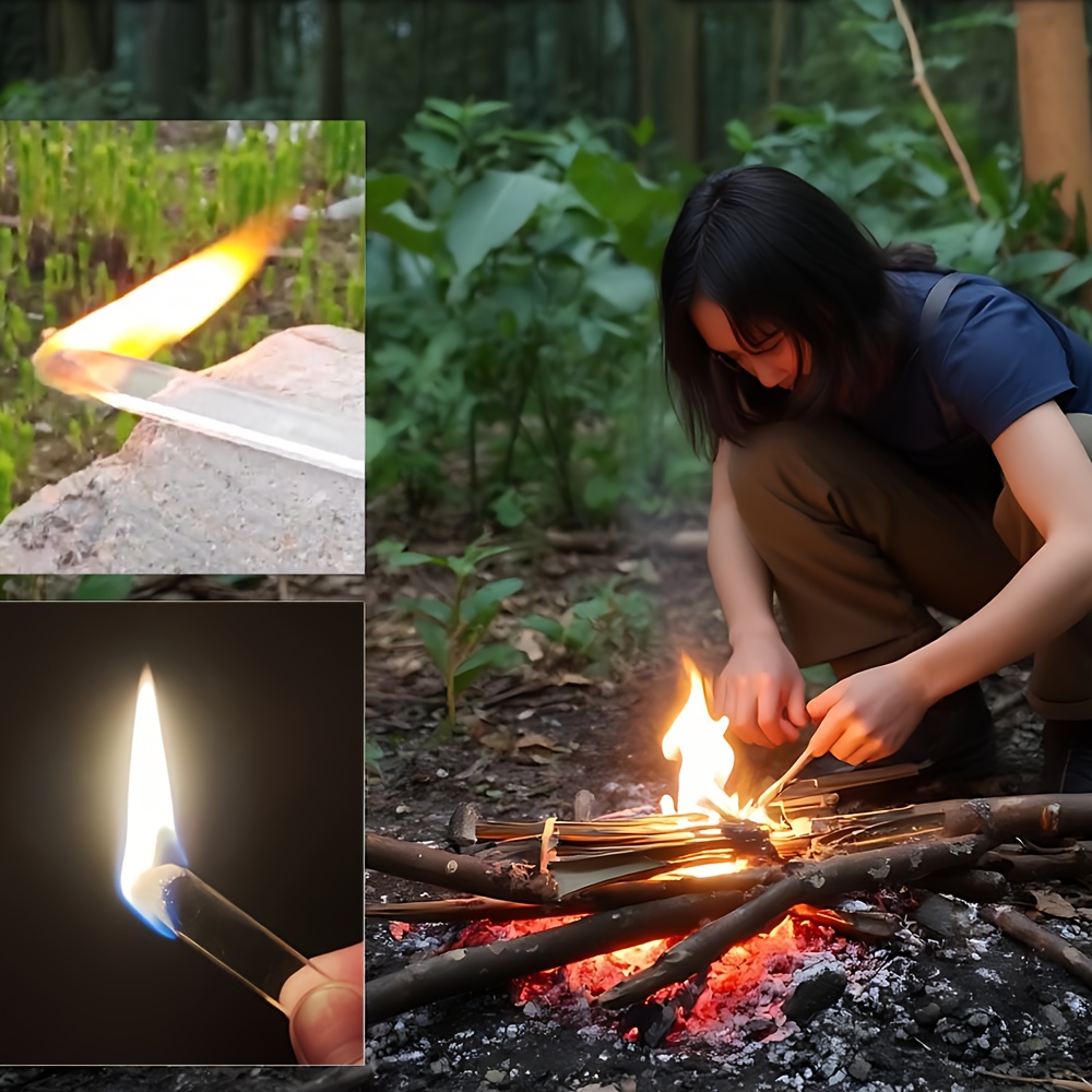 Acrylic Solid Fuel Fire Starter Cubes, Smokeless & Waterproof