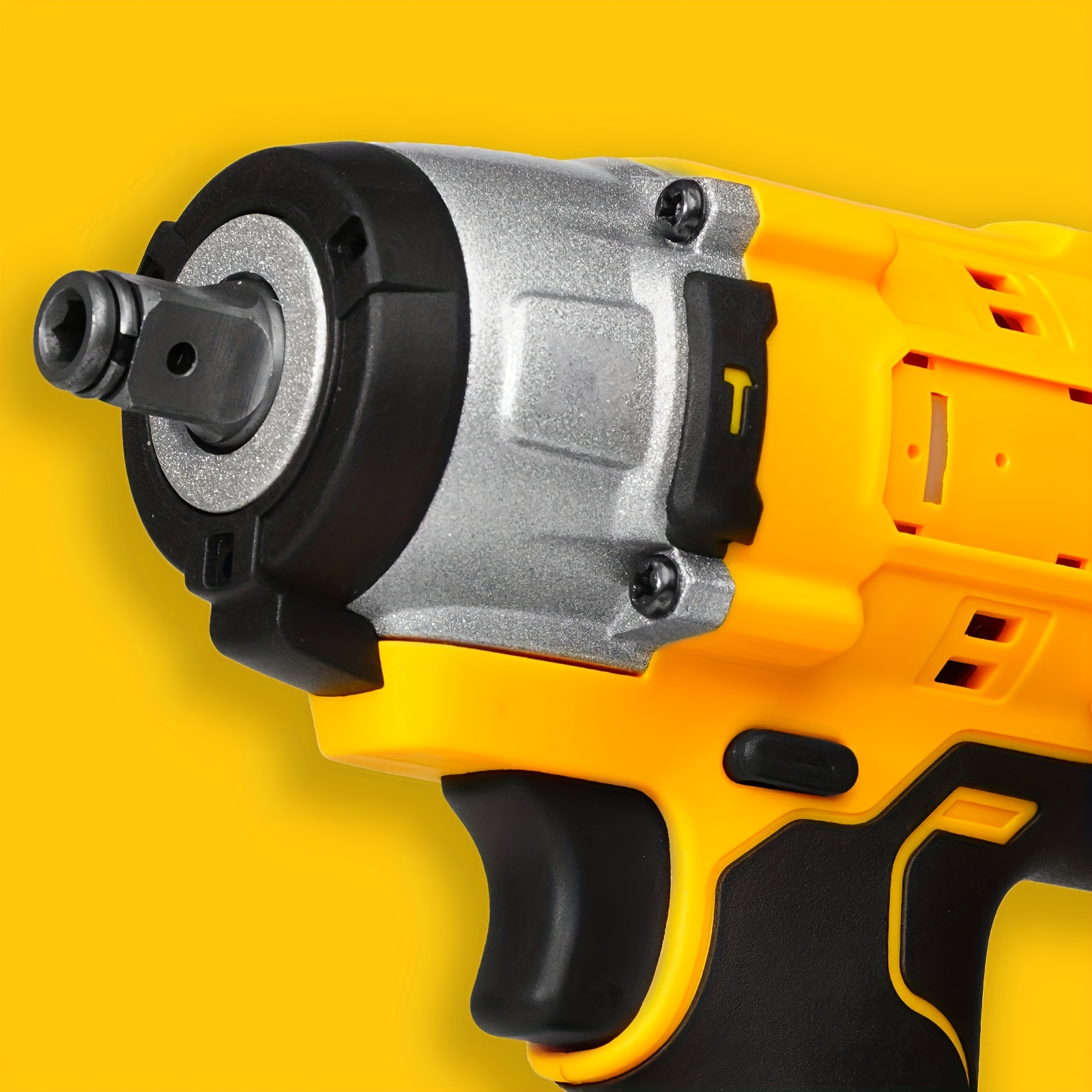 TEMU Impact Wrench High Power Impact Machine 430n.m-3600 Rpm- Driver-suitable For -3in 1 Impact Wrench-suitable For Automotive And Home Use