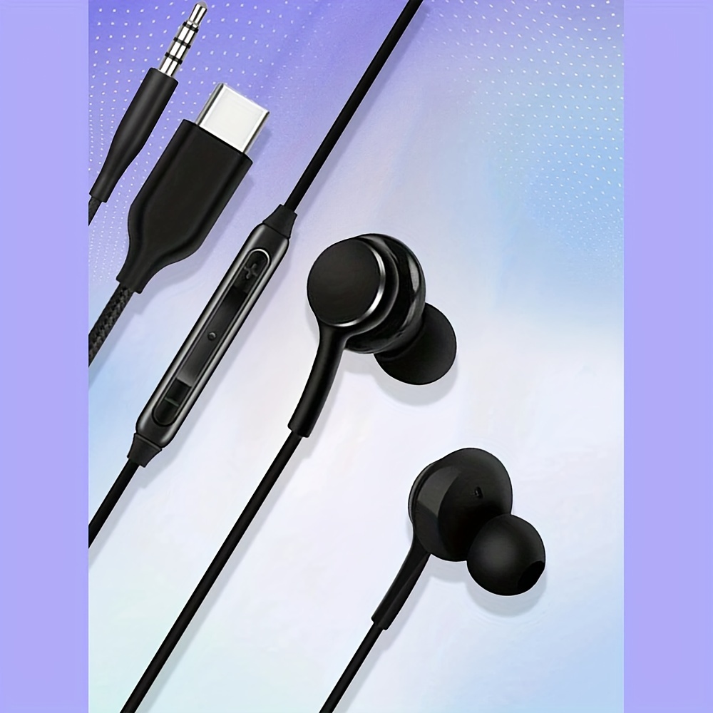 

Earphones Headset In-ear 3.5mm/ Type C Mic Wired