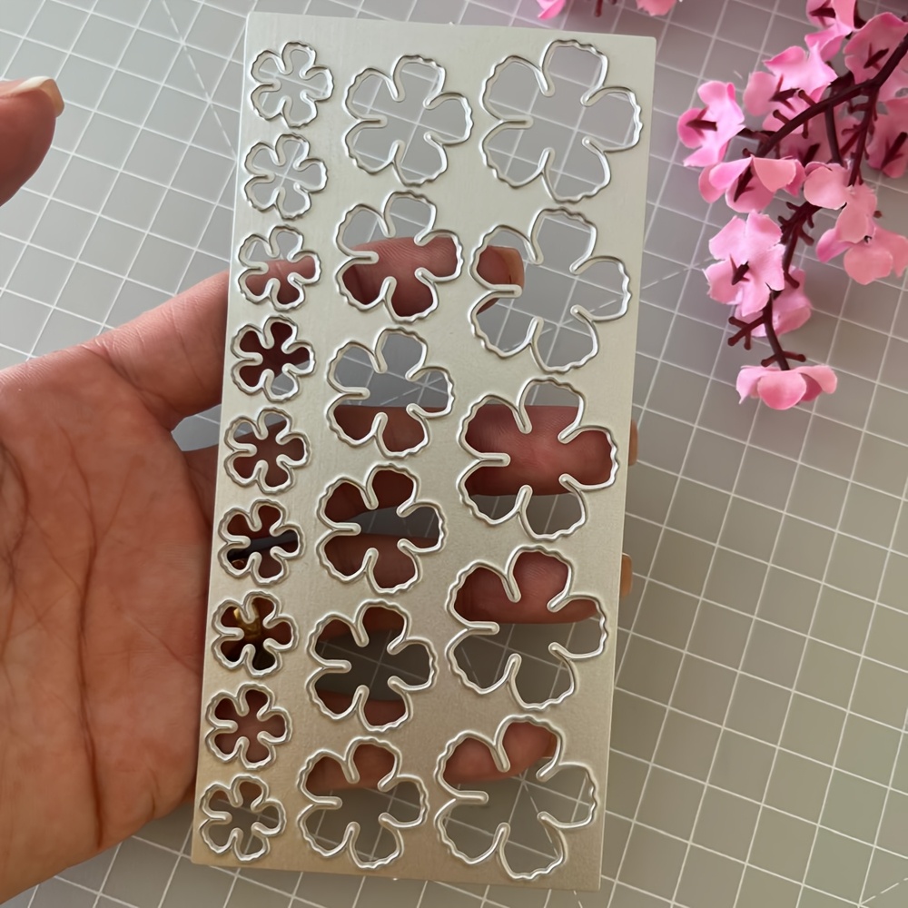 1個 ティブな花のメタルカッティングダイ diy 用 ーションエンボス紙